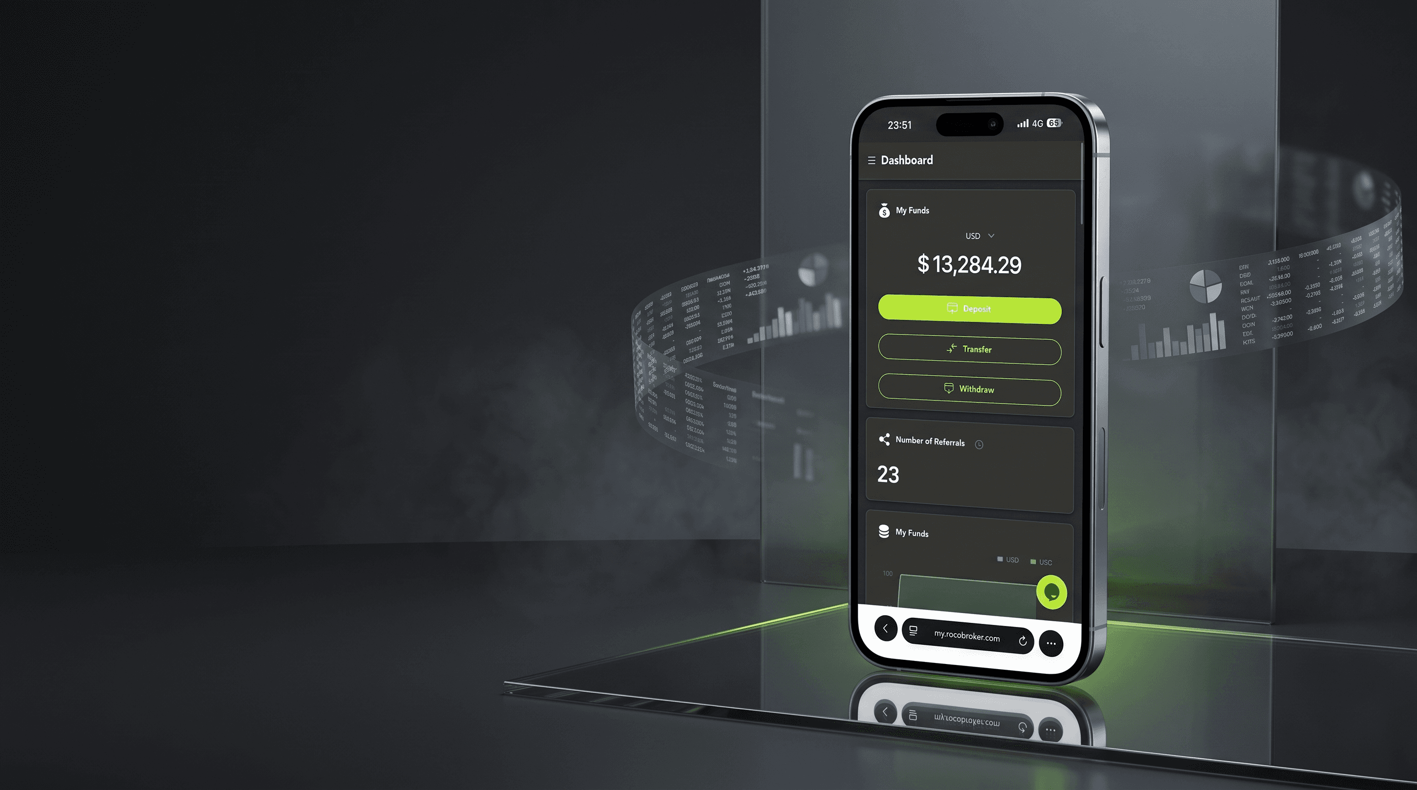 RocoBroker trading app